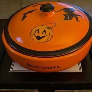 Sees Candies Halloween Candy Dish